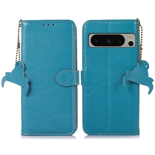 Book Magnetic Genuine Leather Flip Wallet Case Cover f Google Pixel 6/ 7/8/9 Pro - 第 28/28 張圖片