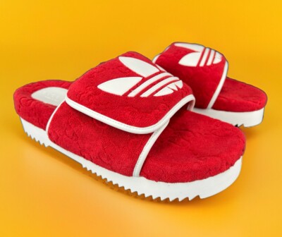 Gucci X Adidas GG Magic Sponge Demetra Vegan Logo Slides UK 11 - US 11.5 - EU 45 Gucci X Adidas GG Magic Sponge Demetra Vegan Logo Slide UK  main image 4