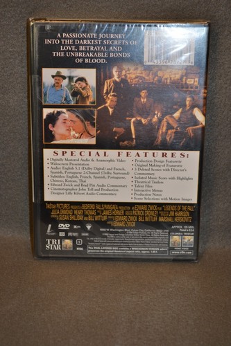 Legends Of The Fall DVD New Sealed Brad Pitt Special Edition FAST SHIPPING! - Picture 4 of 4