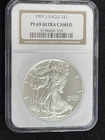 1991-S American 1 OZ SILVER Eagle PROOF NGC PF69 Ultra Cameo # 153 BEAUTY!