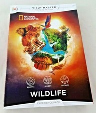 NEW VIEW MASTER National Geographic Virtual Reality Experience Pack WILDLIFE