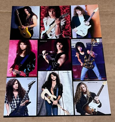 Kotzen / Becker / Friedman / Malmsteen / Gilbert - Music Print Ad Photo - 2008