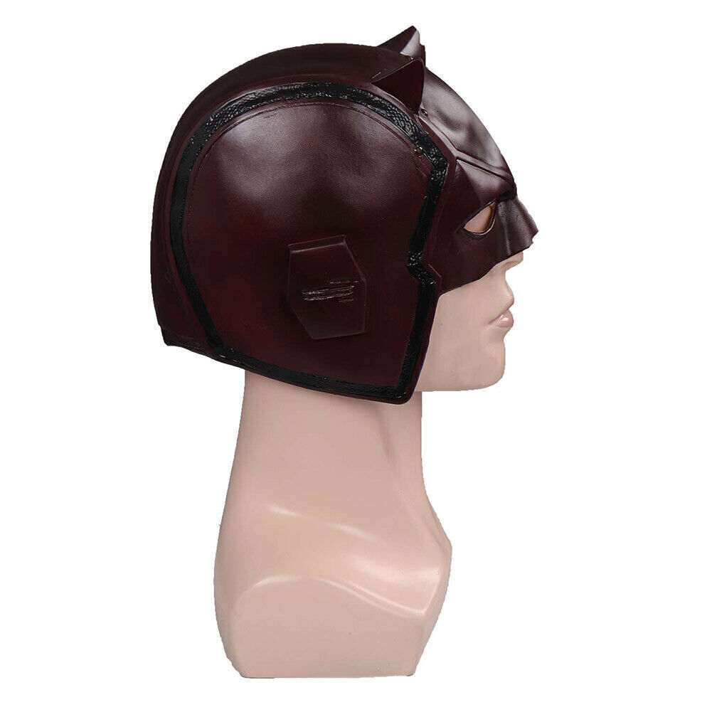 Daredevil ヘルメット マスク コスプレ用 Daredevil Matt Murdock Mask Cosplay Latex Helmet Masquerade