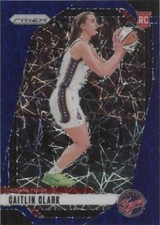 2024 Panini Prizm WNBA - Caitlin Clark #22 Blue Velocity Prizm (RC)