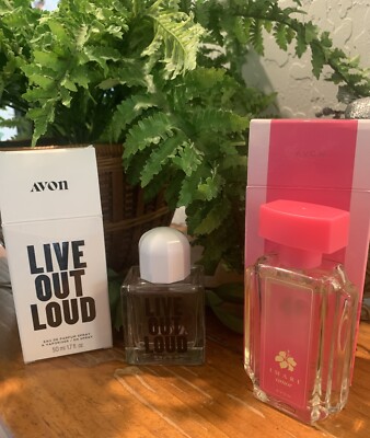 LOT Avon LIVE OUT LOUD Eau De Parfum & IMARI AMOR 1.7 Oz