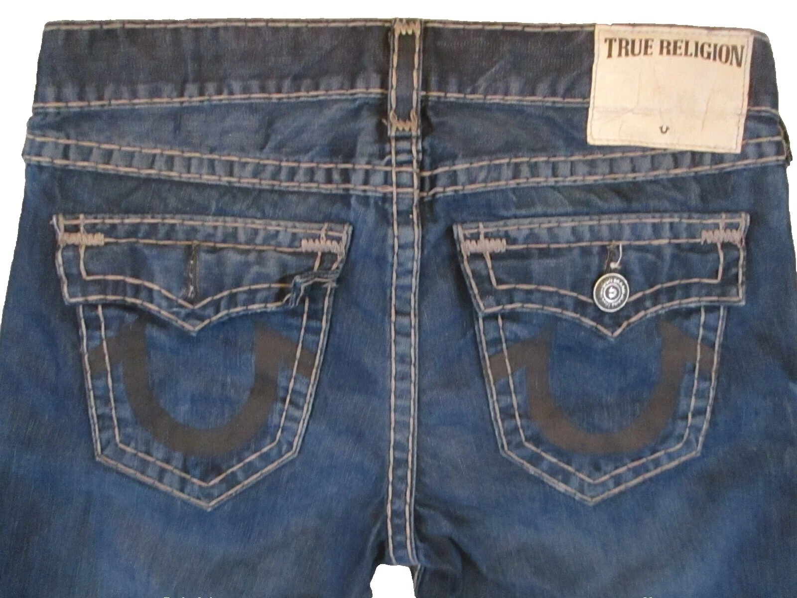 True Religion Relaxed Jeans Men's 35 Size