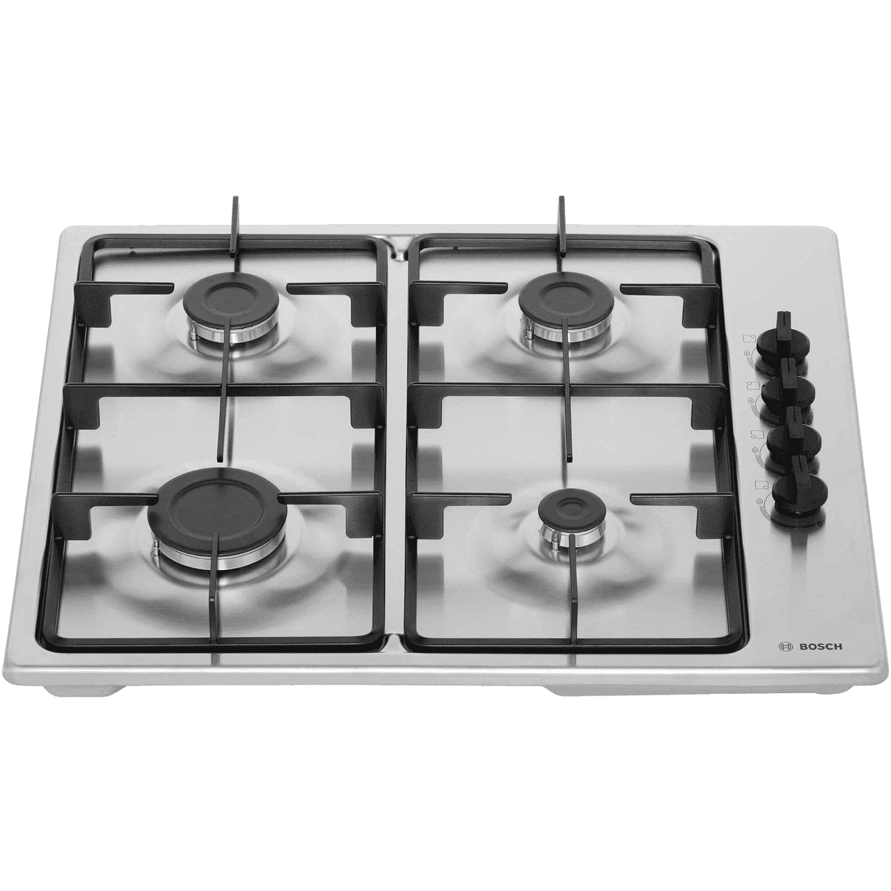 Bosch PBP6B5B60 Series 2 Built In 58cm 4 Burners Gas Hob Stainless Steel 4242002821221 eBay