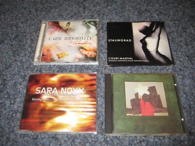 4 x CD`s - Stalingrad, Dead Can Dance, Sara Noxx,L'Âme Immortelle,Kirlian Camera