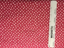 2 yards Raspberry and White Dots from Dear Stella Designs - PATT #Stella-37
