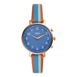 fossil smart watch blue