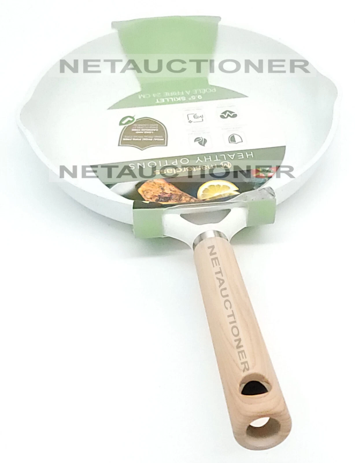 Masterclass Nonstick 9.5" (24CM) Nonstick Fry Pan/Skillet Beige Premium Healthy
Opens in a new windo