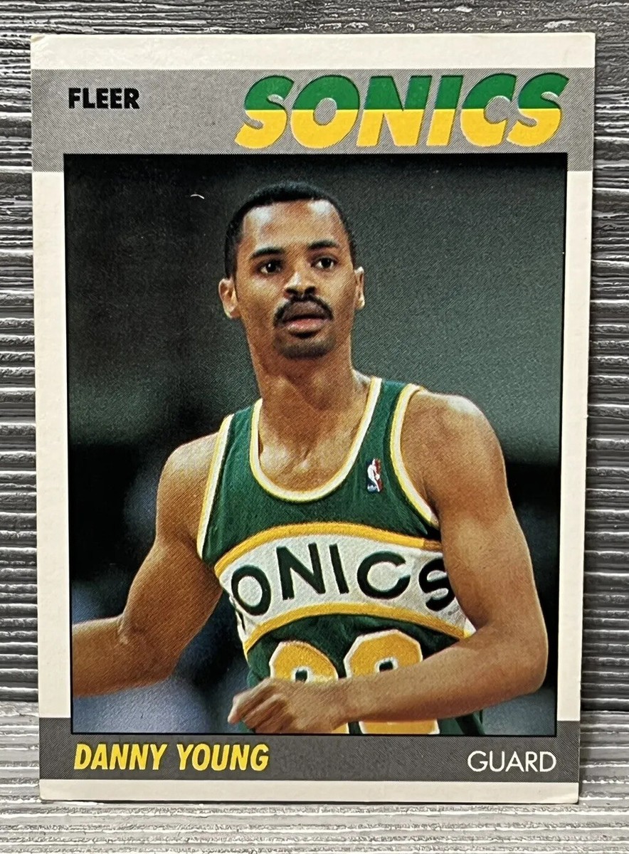 1987-88 Fleer Basketball Danny Young #131 Seattle