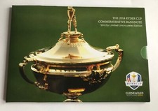 2014 RYDER CUP COMMEMORATIVE SCOTTISH FIVE 5 POUND UNCIRCULATED BANKNOTE PACK