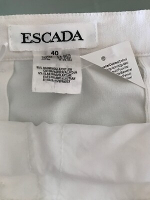 Escada Original Rock Gr.40 Weiß NEU !