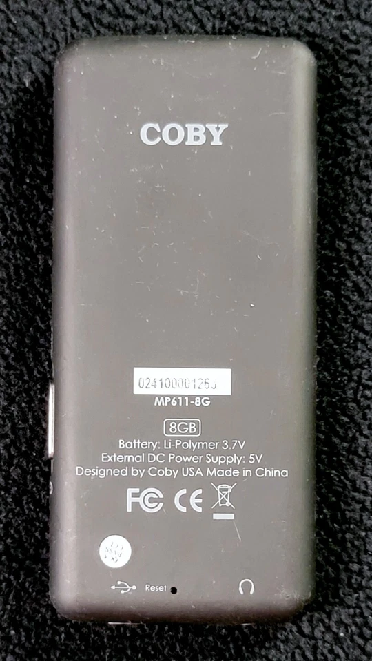 Coby 8 GB MP3 Player Picture Movies Radio E-Book MP611-8G - Image 4 of 4