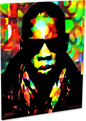 Jay Z Wall Art Print Signed Aluminum - Pop Wall Art Home Decor COACEO