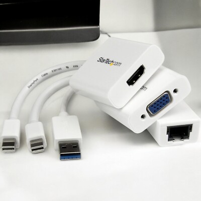 StarTech.com MacBook Air  Zubehör Set - MDP auf VGA / HDMI  und USB 3.0 Gigabit