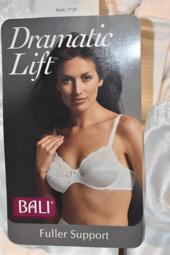 Sujetador Bali Dramatic Lift Support Blanco Talla 42D 3720 - Imagen 5 de 9