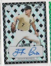 Jackson Brasseux  RC #3/5 2022 Leaf Perfect Game  -  Bud