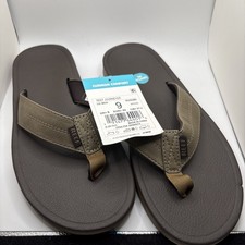Flip Flop Sandals Men Size 9 Reef Journeyer Cushion Comfort Brown