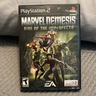 Marvel Nemesis: Rise of the Imperfects (Sony PlayStation 2, 2005) Complete