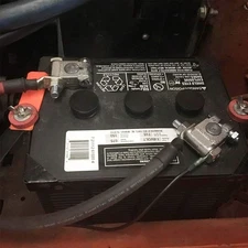 Military Spec Battery Terminal End, Top Post Battery for Car Vehicles (1 Pair)