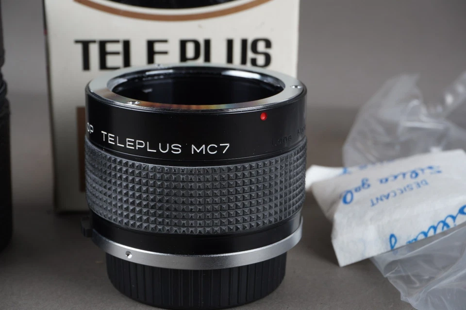 Lente de conversión Kenko Tele Plus MC7 2x [Olympus OM] - EN CAJA, NOS Foto 4 de 4