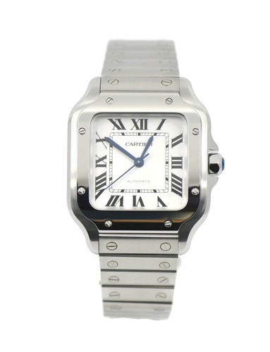 Cartier Santos Medium Stainless Steel Watch WSSA0029