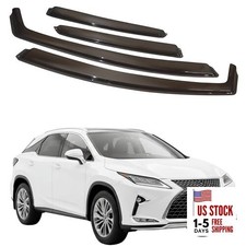 in-Channel Car Window Rain Guard RX450h RX350 RX200t Fsport for 2016 4pcs