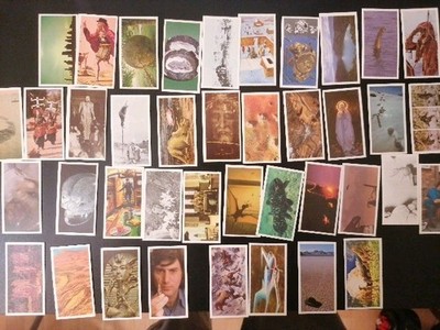 Brooke Bond Unexplained Mysteries Tea Cards   Complete Set of 40