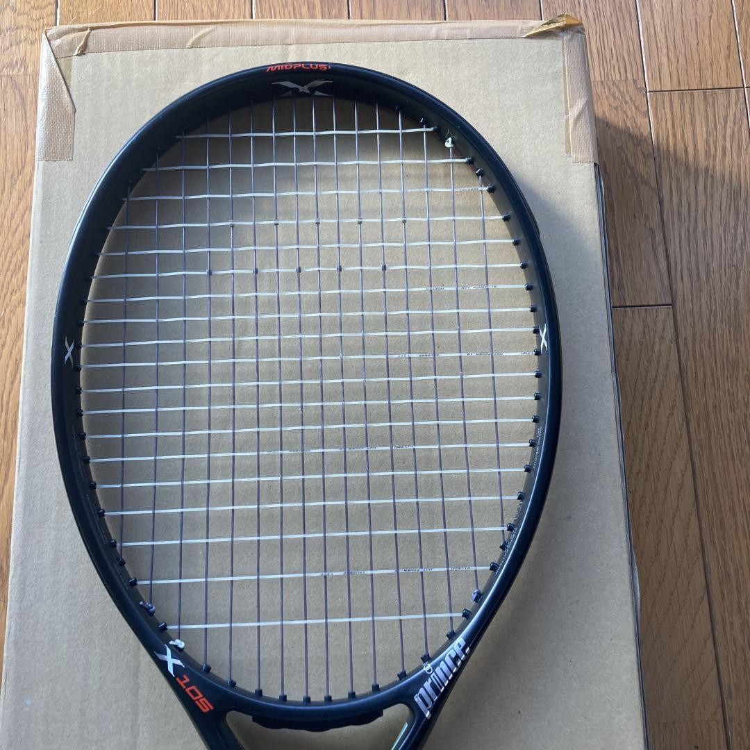 プリンスX105黒　右用Ｇ2 ガット　ナチュラルハイブリッド プリンスX105黒 右用G2 ガット ナチュラルハイブリッド Prince