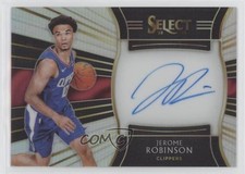2018-19 Panini Select Rookie Signatures 30/199 Jerome Robinson #RS-JRB Auto 5xx