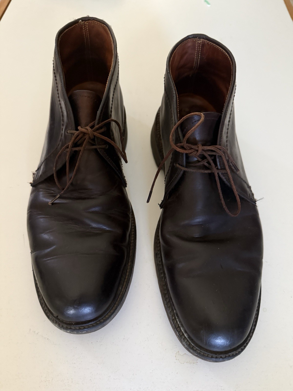Alden 1272S Dark Brown Kudu Chukka