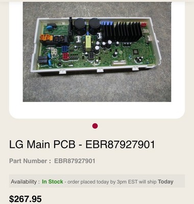 EBR87927901 PCB Assembly, Main