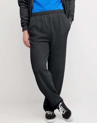 Grey Sweatpants Men Fleece Sweatpants With Pockets Hanes Men