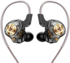 Wired Gaming Headphones IEM Earphones with 1DD  QKZ ENZO in Ear Monitor, Hifi Ear