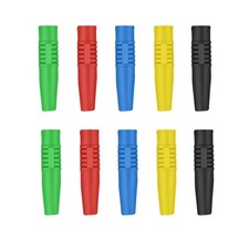 10 Stück Hochleistungs 4mm Lautsprecher Bananen Adapter mit Isolierung