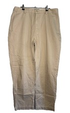 Vintage Polo Ralph Lauren Phillip Pants 36x32 Chino Pants Khaki Cotton 90s Tan