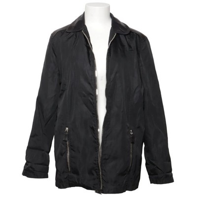 Prada, Jacke, Damen, Größe: M, Schwarz, Einfarbig #CVS