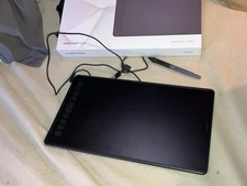 Huion Inspiroy H1161 Graphics Tablet Black Working Great Condition