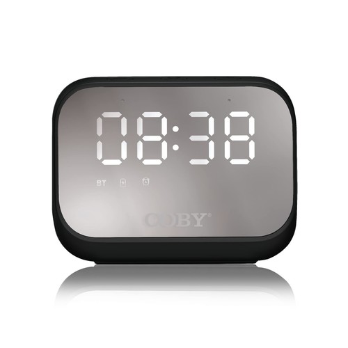 Digital Alarm Clock with Powerful Speakers, Large LED Display – Bluetooth 5.0...
