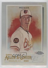 2020 Topps Allen & Ginter Chrome Refractor John Means #277 00jz