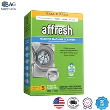 EPA Certified Citrus Washing Machine Cleaner Tablets for HE & Standard Washers