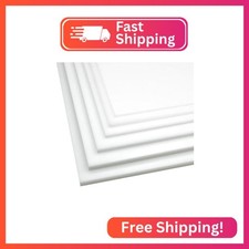 Bocolon High Density Polyethylene Sheets HDPE Plastic Sheet Board for DIY, Heavy