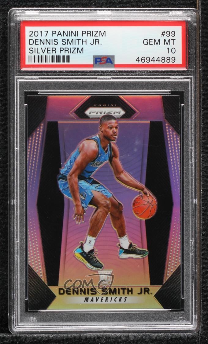 2017-18 Panini Prizm Silver Dennis Smith Jr #99 PSA 10 GEM MT Rookie RC 0s60