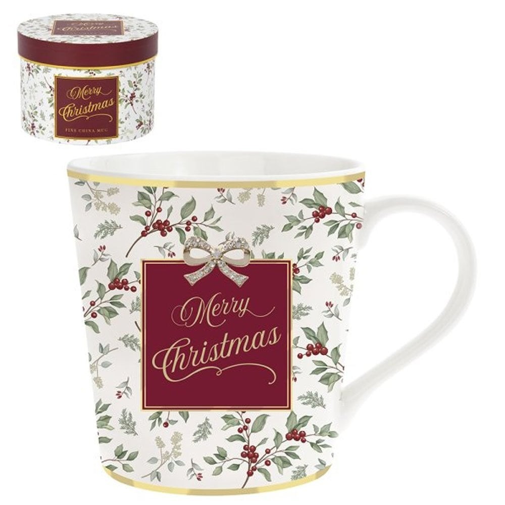 Lesser & Pavey Madelaine Red Xmas Mug LP54964