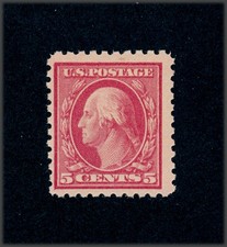 drbobstamps US Scott #467 Mint NH OG Sound Error Stamp SCV $1000