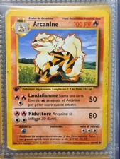 Arcanine 23/102 Set Base 1 Edizione ITA Front Poor Back Played