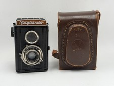 Voigtlander TLR Vintage Camera 75mm f4.5 Shutter Problems with Case