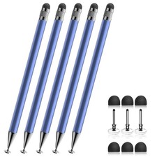 Bopomofo Stylus 5 Pcs,2-in-1 Stylus Pen for Touchscreen, High Precision and S...